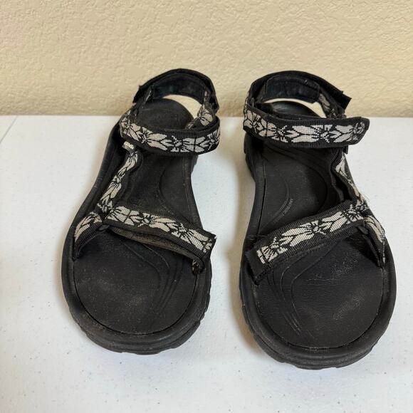 Teva Women's Hurricane IV Sandal Size 11 Strappy Adjustable Sport Outdoor Black - Picture 5 of 11